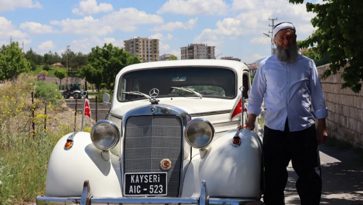 Adnan Menderes'in Anısı Otomobil Kayseri'de