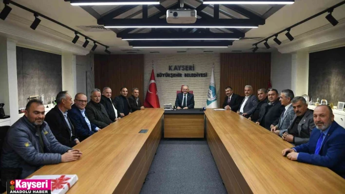 Büyükkılıç'a Kayseri çiftçisinden teşekkür