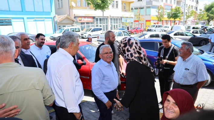 Başkan Büyükkılıç Dadaloğlu torunlarına teşekkür etti!