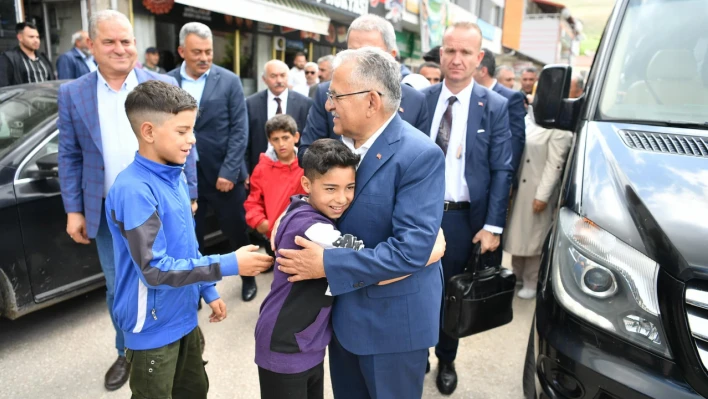 Başkan Büyükkılıç ile Hulusi Akar'ın Pınarbaşı ziyareti dikkat çekti!