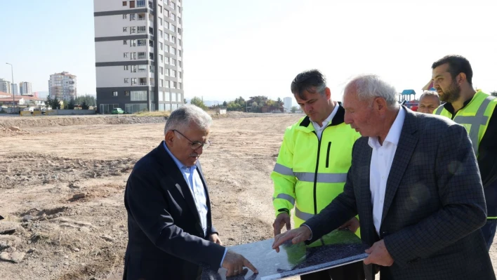 Başkan Büyükkılıç'tan Sivas Caddesi'ne alternatif yol