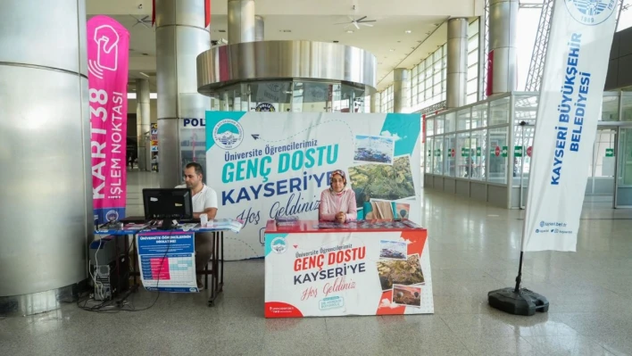 'Genç dostu Kayseri'ye hoş geldiniz' uygulaması