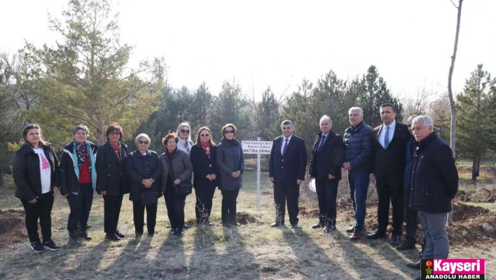 Büyükşehir'den anlamlı günde hatıra ormanı