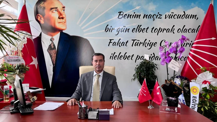 CHP Kayseri il başkanının ilk açıklaması bakın ne oldu?