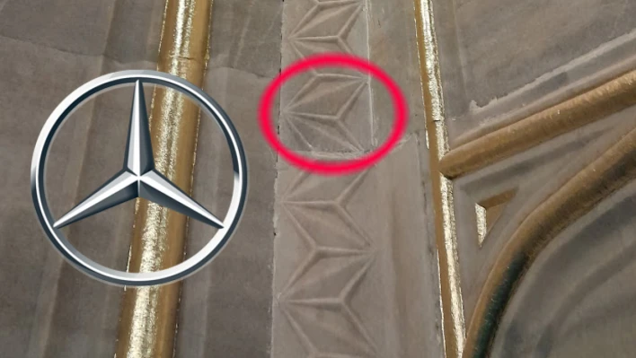 Dünya devi Mercedes'in logosu Kayseri'den mi esinlendi?