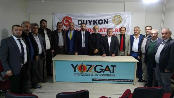 DUYKON Başkanı Özcan: 'Dünyada yaşayan Yozgatlıların şemsiyesi olacağız'