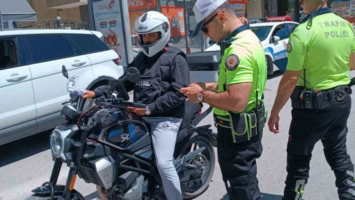 Niğde'de trafikte yoğun denetim