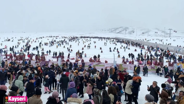 Erciyes'te kar bereketi