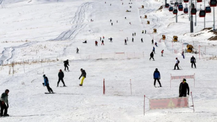 Erciyes'te kayak maliyeti bakın kaç lira oldu?