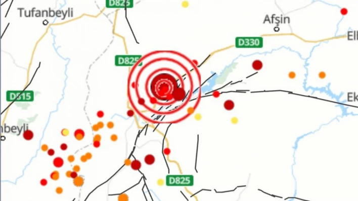 Göksun'da çifte deprem