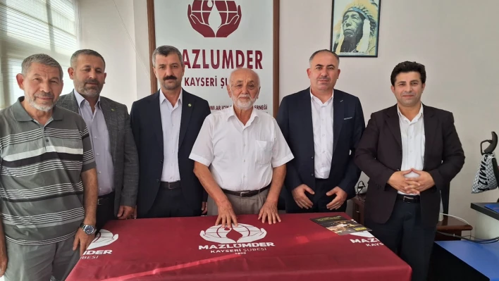 HÜDA PAR'dan MAZLUMDER'e ziyaret