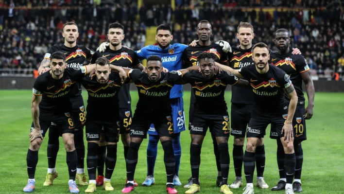 İşte Kayserispor'un muhtemel 11'i