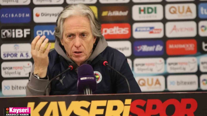 Jorge Jesus: 'Bu galibiyeti almamız, bu zorlu ligde bizim için önemliydi'