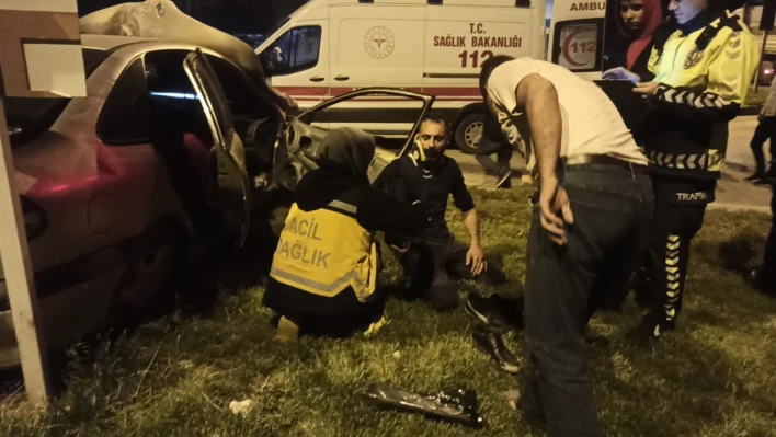 Kahramanmaraş'da trafik kazası: Yaralılar var!