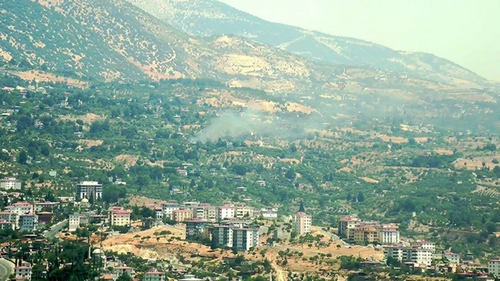 Kahramanmaraş'ta Bahçe Yangını Ormanlık Alan Kurtarıldı!