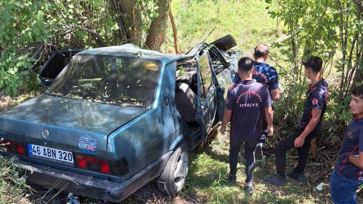 Göksun'da trafik kazası