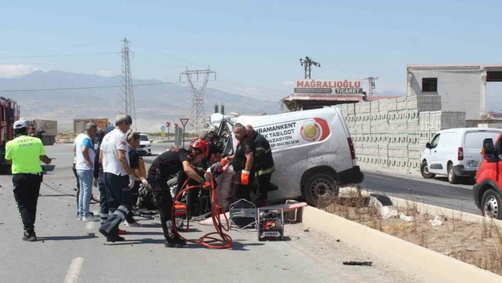 Kahramanmaraş'ta Kaza Görüntüleri Şoke Etti!