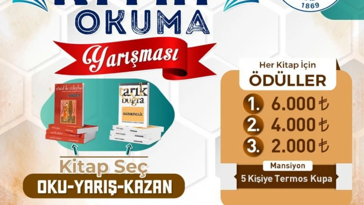 KAYMEK kitap okuma yarışmasının 3'üncüsünü düzenliyor