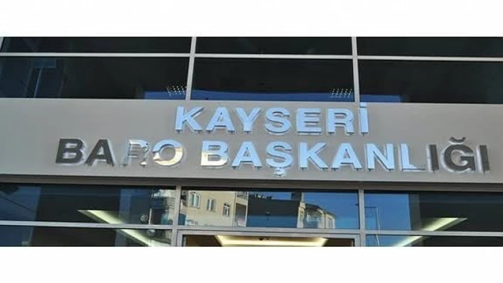 Kayseri Barosu'nda hareketli günler – Yeniden aday oldu!