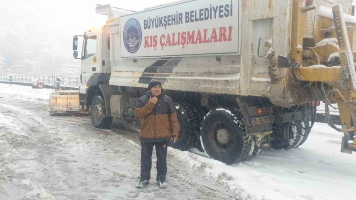 Kayseri Büyükşehir,kışa hazır...