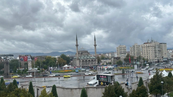 Kayseri'ye bir anda gelen soğuk havanın sebebi belli oldu!