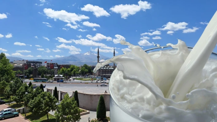 Kayseri'de İlginç Olay! Süt Kahverengi Çıktı