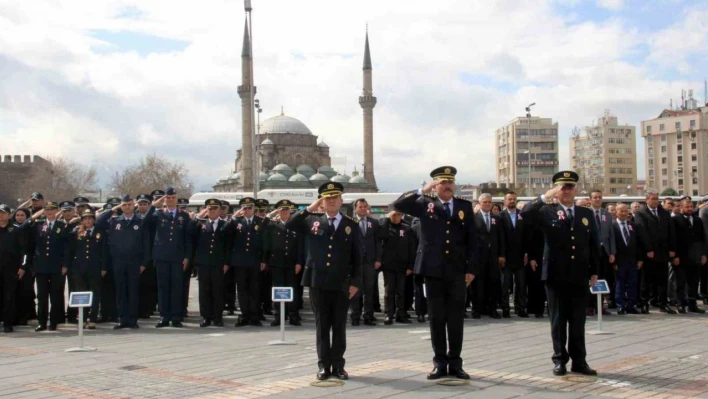 Kayseri'de Türk Polis Teşkilatı'nın 178. kuruluş yıl dönümü kutlandı