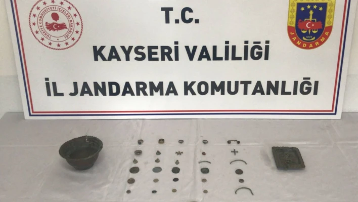 Kayseri'de Tarihi Eser Kaçakçısı Yakalandı!