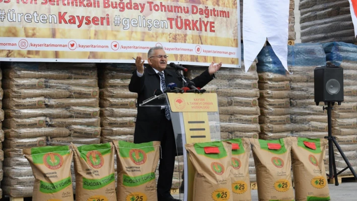 Kayseri'de tarıma dev yatırım!