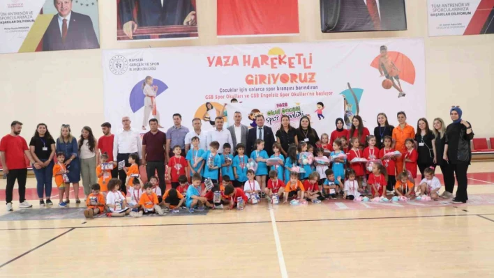 Kayseri'de spor zamanı! Yaz Spor Okulları kapılarını açtı