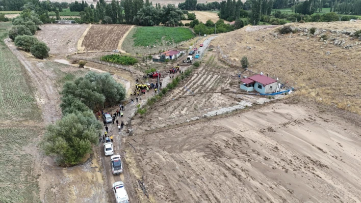 Kayseri'deki Sel Felaketine Şahitlik Eden Şahıs Olay Anını Anlattı