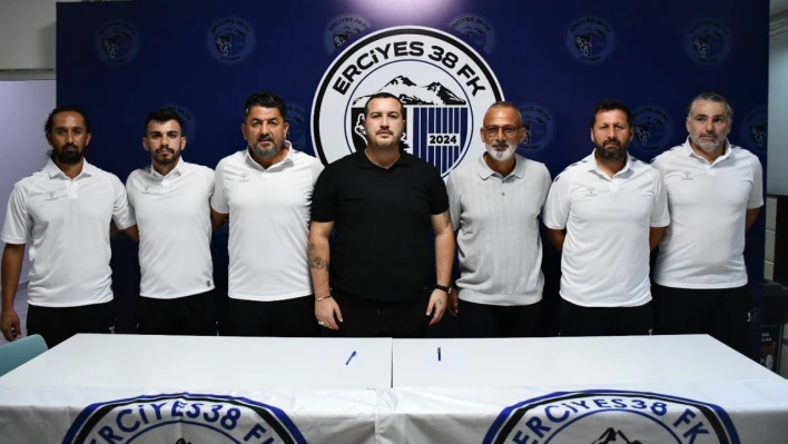 Kayseri Erciyes 38 FK'nın teknik heyeti belli oldu!