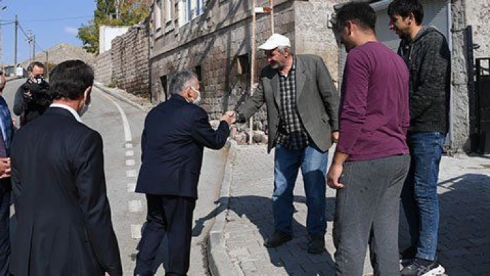 BAŞKAN BÜYÜKKILIÇ, MAHALLE MAHALLE VATANDAŞLA KUCAKLAŞIYOR