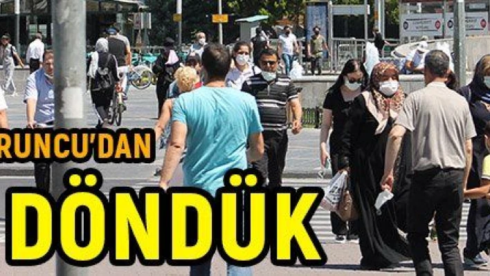 Aşı haritasında turuncudan sarıya döndük