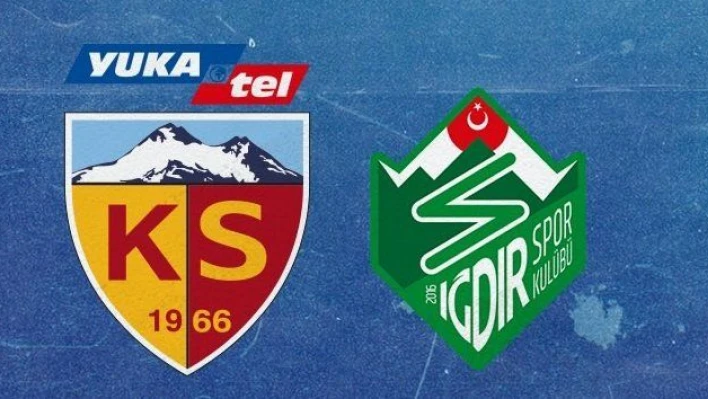 Kayserispor'un 4. Tur rakibi Iğdırspor  oldu