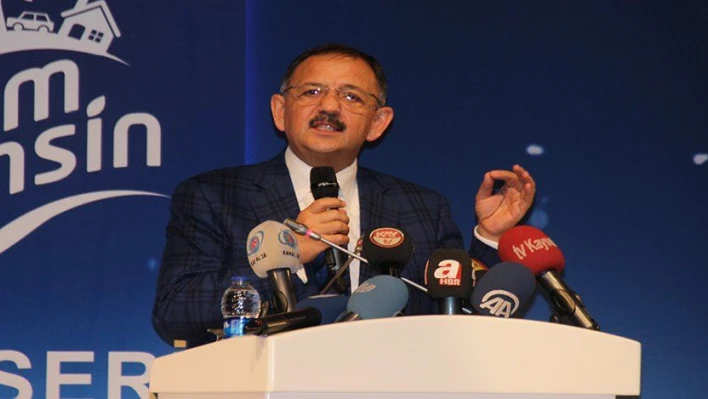 Bakan Özhaseki: 'Yaşanabilir bir dünyaya sahip olabiliriz'