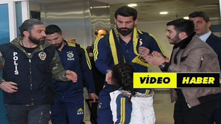 Fenerbahçe kafilesi Kayseri'ye geldi 