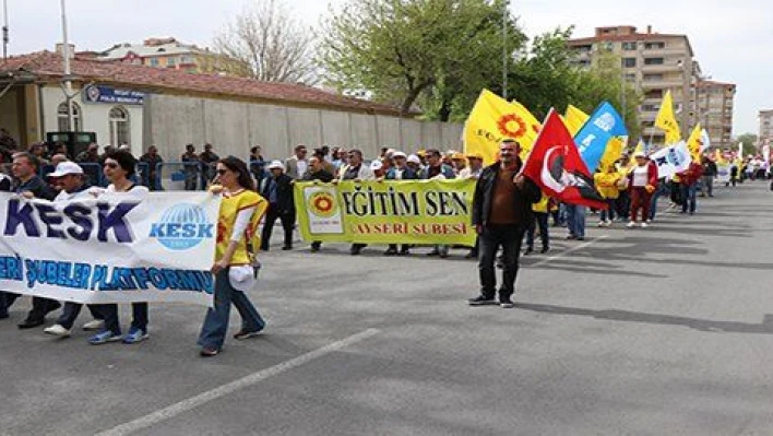 Kayseri'de 1 Mayıs