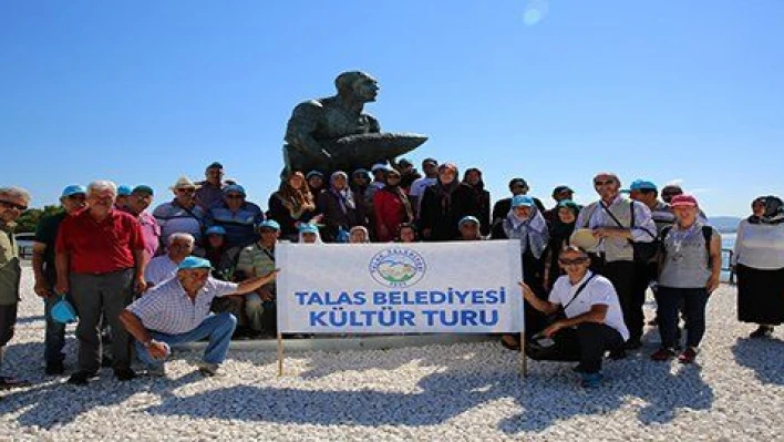 Talas Belediyesi 'nden muharip gazilere Çanakkale gezisi