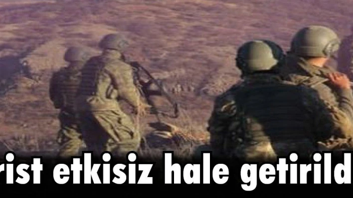 5 PKK'lı terörist etkisiz hale getirildi