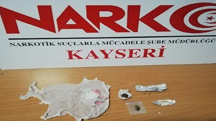 Kayseri'de uyuşturucu operasyonu 