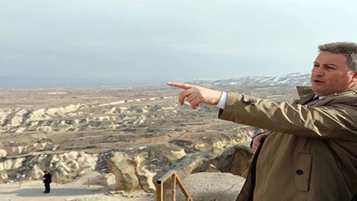 Başkan Palancıoğlu Kapadokya'da teknik incelemede bulundu