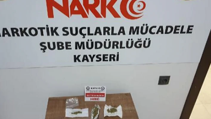 Kayseri'de uyuşturucu operasyonu: 9 gözaltı