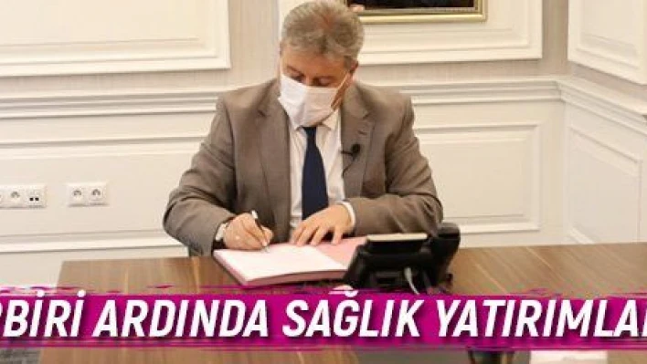 Melikgazi'de birbiri ardında sağlık yatırımları