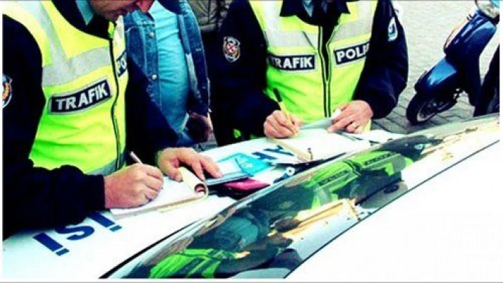 Kayseri'de bin 867 araca ceza yazıldı