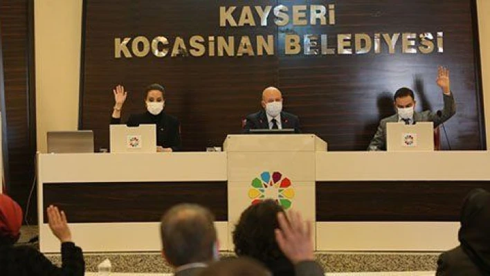 Kocasinan Meclis Toplantısı'nda 11 madde görüşüldü