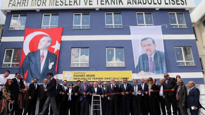 Fahri Mor Mesleki ve Teknik Anadolu Lisesi açıldı