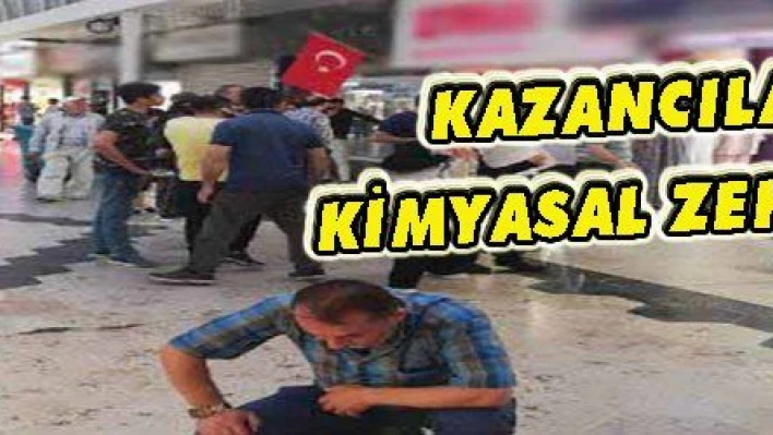 Kazancılar'da kargodan çıkan kimyasal 14 kişiyi zehirledi