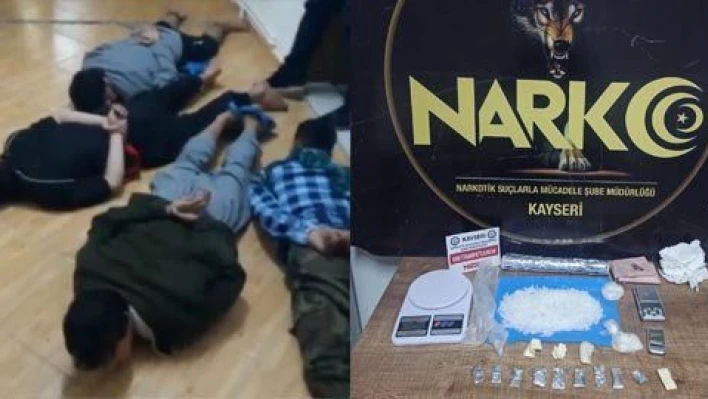 Kayseri'de narkotik ekipleri operasyonlara devam ediyor