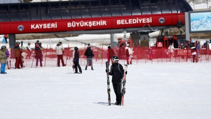 Erciyes'te en sakin hafta sonu 